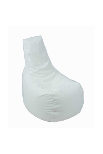 Pufrelax Fotoliu tip Scaun Sunlounger EVO, Material Piele ecologica - Alb