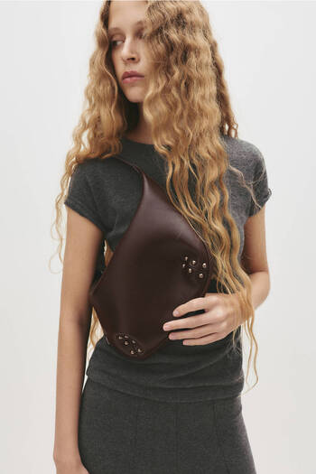 Pull & Bear Embellished shoulder bag