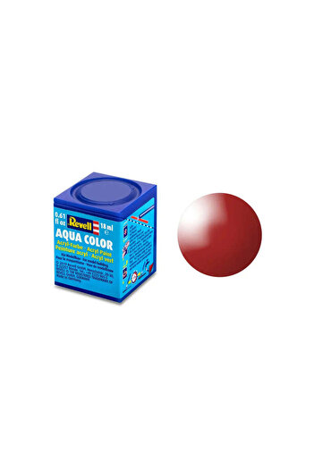 REVELL Acrylic Paint Bright Red Glossy for Modeling 18 ml 36131