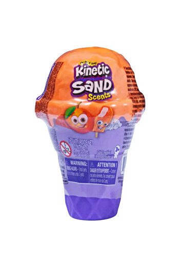 Spinmaster Kinetic Sand Colored - Spin Master Mini Ice Cream Orange