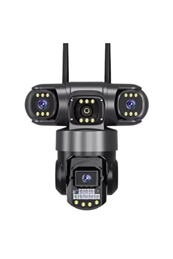 OEM Triple Surveillance Camera - 6K, 12 MP, Wi-Fi, 3 Lenses, 10X Zoom, Color Night Vision