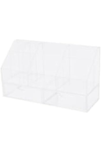 Slasa Makeup Organizer with Two Drawers by SLASA, Small Storage for Cosmetics, Brushes, and Toiletries, 25