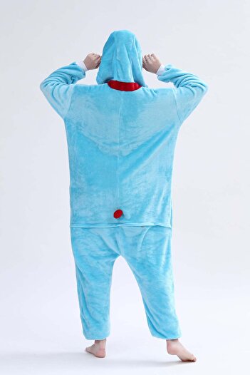 WildFashion Pijama intreaga model blue cat PJM185-441