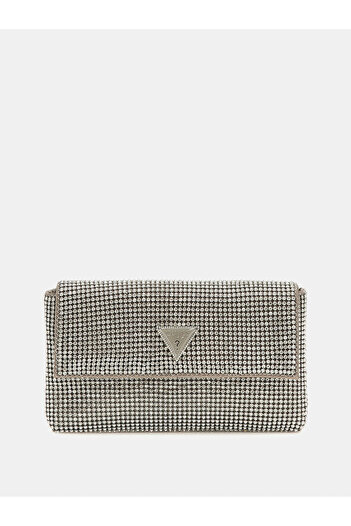 Guess Twiller Kadın Gri Clutch HWRY9350700-SIL