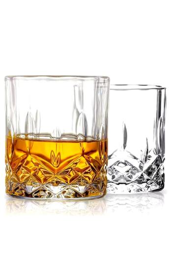 BRIO Set 6 whisky glasses Brio, crystal glass, 320 ml - tumbler/old fashioned with thick base