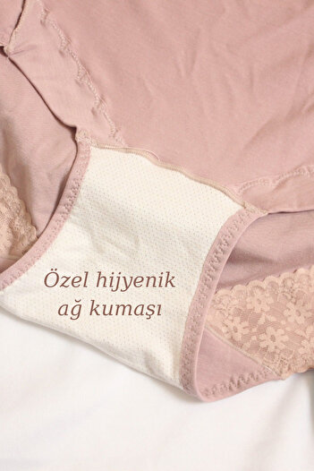 unreal underwear Yüksek Bel Külot, İz Yapmayan, Terletmeyen, İthal İpek Karışımlı Bambu Kumaş