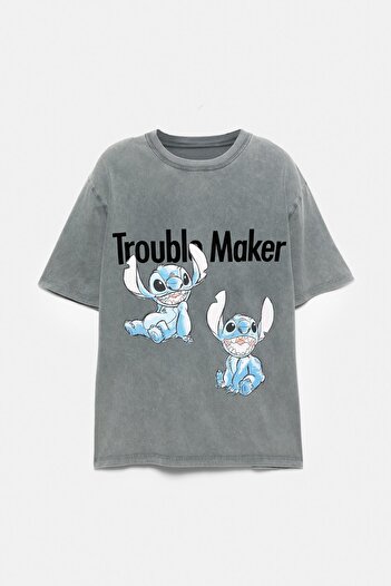 Pull & Bear Lilo & Stitch T-shirt