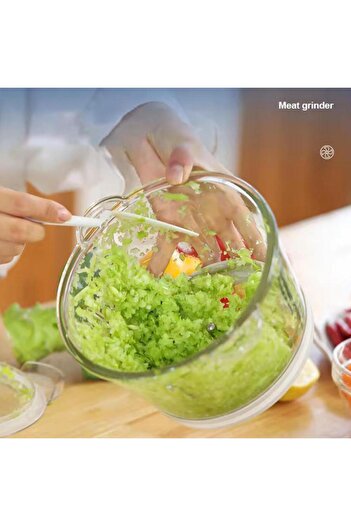 Denx Meat Grinder DX3209 (Transparent) Multi-Function 5L Capacity
