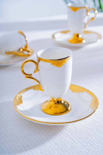ACAR Serafini 6-Person Coffee Cup Set - 97 ml