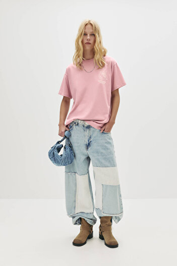Pull & Bear Short sleeve T-shirt with printed graphic