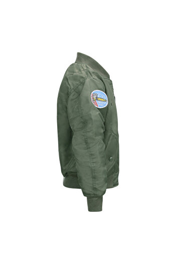 Fostex Children's MA-1 jacket olive size L