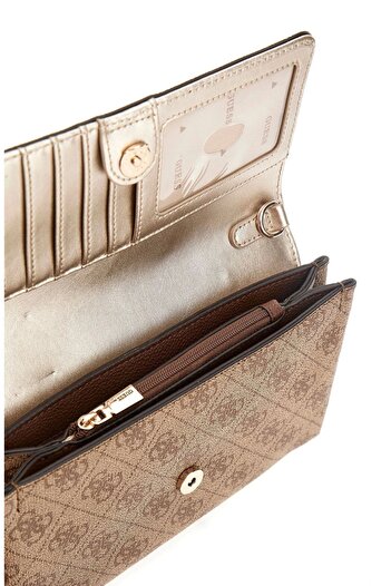Guess Anadela Women's Brown Shoulder Bag Hwbg9672750-Lgw