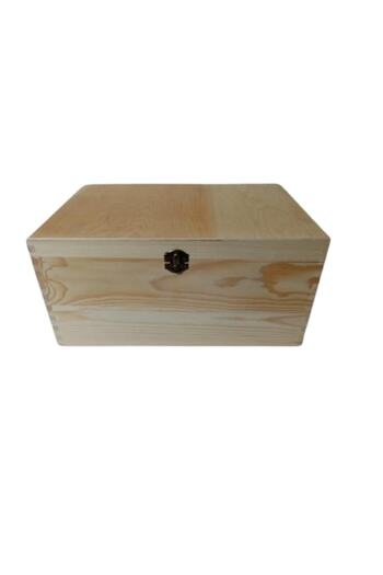 OEM Square Wooden Box Blank 33cm x 23cm x 16cm