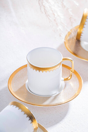 ACAR Delora 6-Person Coffee Cup Set - 90 ml