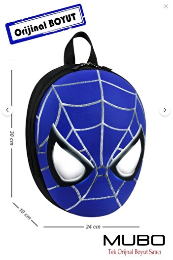 SPIDERMAN 3d Embossed Kindergarten Nursery And Daily Use Bag Spiderman Backpack