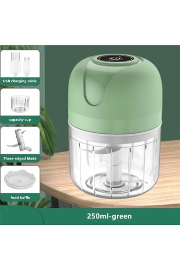 OEM Electric Mini Chopper for Garlic and Vegetables, 100ml/250ml, 23W, ABS, Stainless Steel