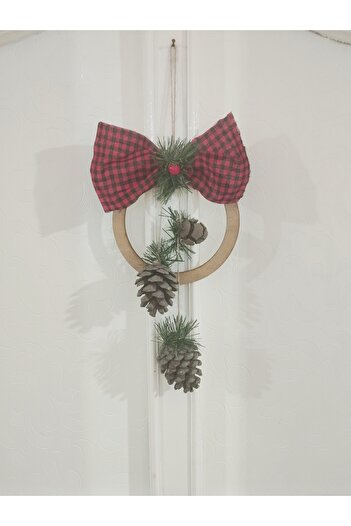 bayram taşcıoğlu home desing New Year's Door Decoration, Gift New Year's Decoration, Pine Cone Door Decoration
