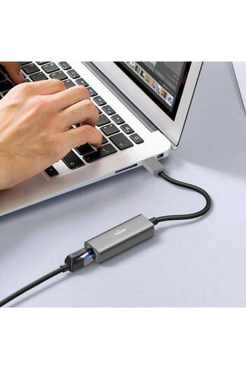 trands USB 3.0 Ethernet Adapter Grey TR-AD8163