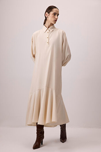 Touché Privé Volanli Oversize Viscose Dress