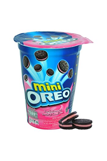 Oreo Mini Strawberry flv (55g x 24) x 4 Ctn