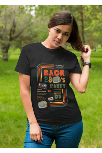 MVRDAR Premium personalized 100% cotton T-shirt Retro Vibes