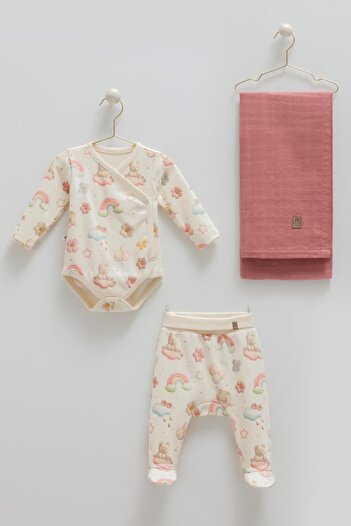 Caramell Little Emu Basic Body Pants Blanket