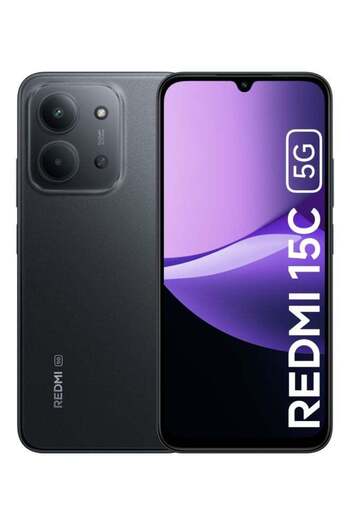 Xiaomi Redmi 15C Dual SIM Midnight Black 8GB RAM 256GB 5G - Global Version