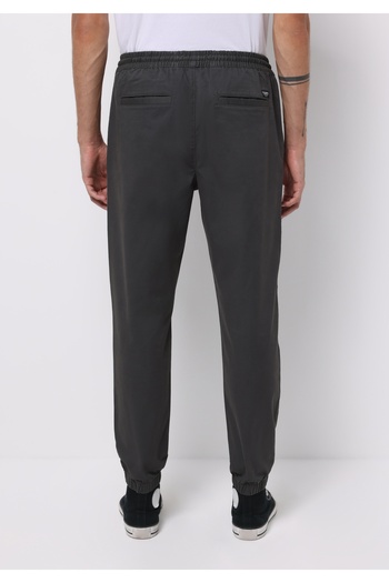 Colin's Cargo Fit Mid-Waist Elasticated Leg Men's Anthracite Trousers