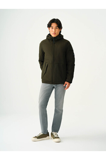 Loft Regular Fit Khaki Men's Coat Lf2030155