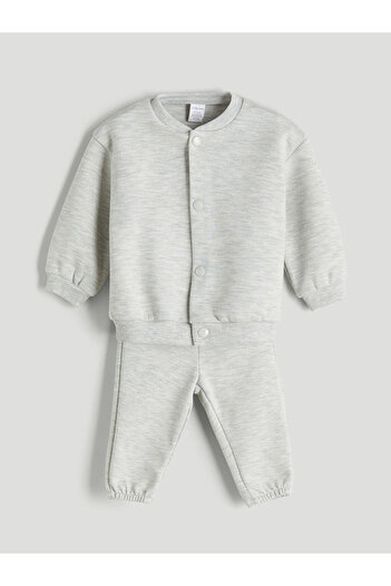 LC Waikiki Sparkling Choices from Shining Store |   Crew Neck Baby Boy Cardigan and Sweatpants