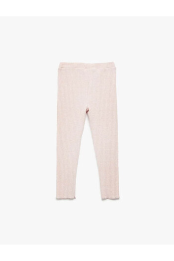 Koton Basic Pink Baby Girl Leggings 6Wmg40070Ak