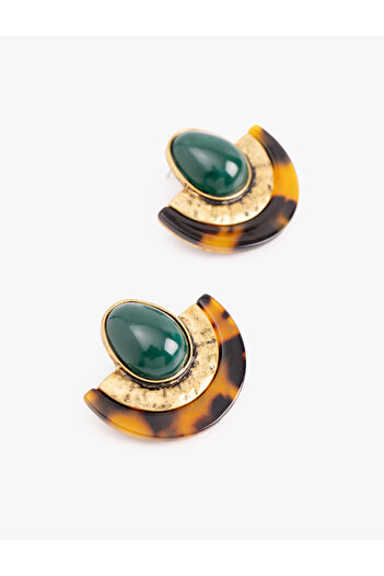 Koton Multicolored Geometric Earrings