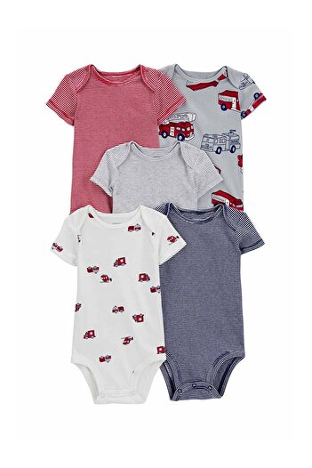 LC Waikiki Baby Boy Short Sleeve Bodysuit Pack