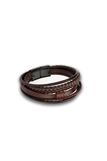 OEM Leather Bracelet Brown