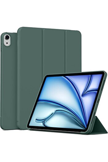 Generic حافظة iPad Air مقاس 11 بوصة M3/M2 2025/2024، 10.9 بوصة الجيل الخامس/الجيل الرابع 2022/2020، غطاء ذكي مع A