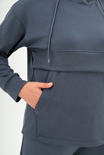 cto your style Women's Plus Size Hooded Tracksuit Set