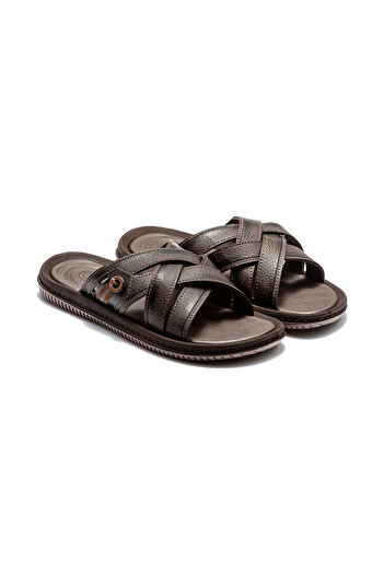 Cartago Essencial Slide Men's Slippers Brown 39/46