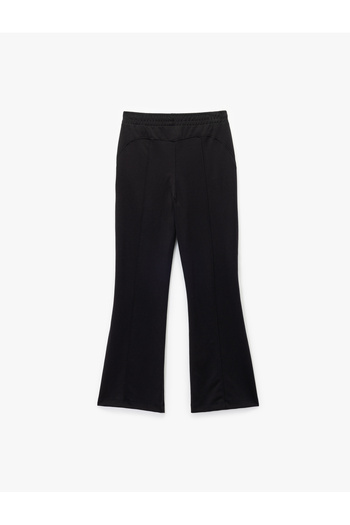 Koton High Waist Wide Leg Modal Blend Comfortable Fit Sports Sweatpants