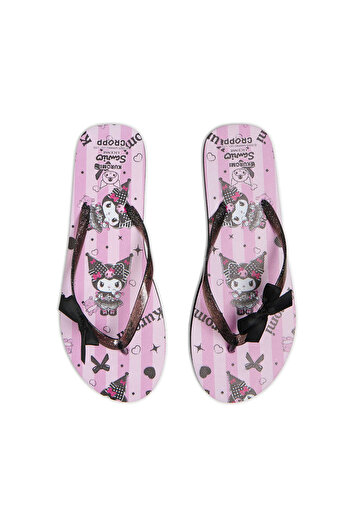 Cropp Flip flops with Kuromi print