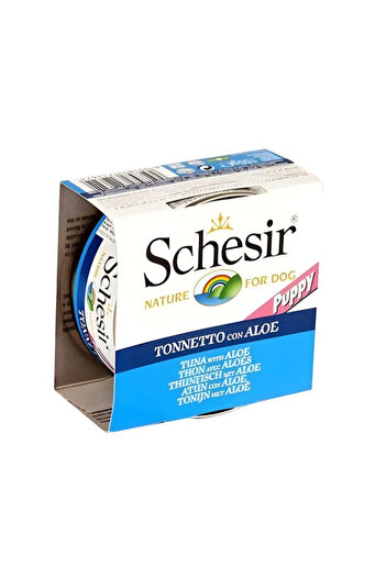 Schesir Sheba Canned Tuna with Aloe Vera Wet Food for Small Dogs 150g