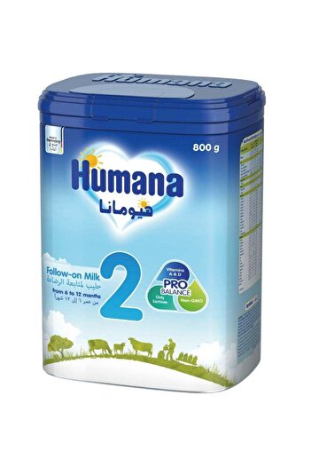 Humana Probalance Stage 2 Follow On Formula Non GMO 6-12M 800g