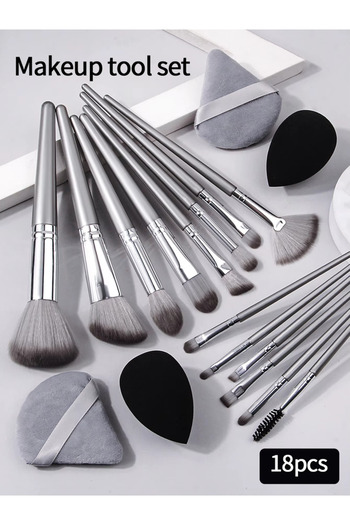 choice2 WHITE Soft Fluffy Makeup Brushes Set Eye Shadow Foundation Women Cosmetic Powder Blush Blending Beau