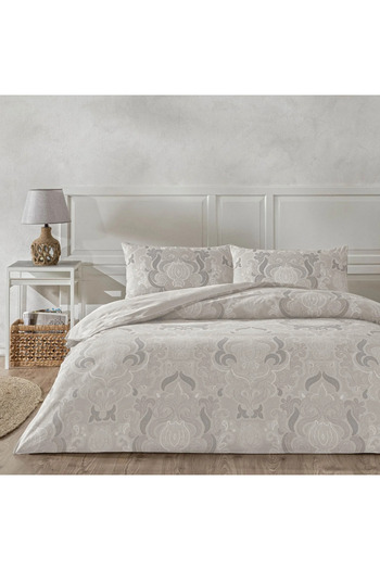 Taç New Season Ranforce Double Bedding Set Norelli̇a Gray