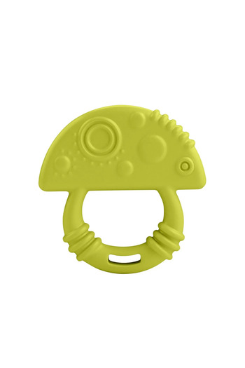 mattel Teething toy for babies, green mushroom, children aged 3 months to 2 years