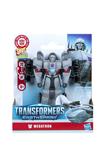 Hasbro Transformers earthspark figurina megatron 1 step smash to change, copii varsta 6 ani pana la 10 ani