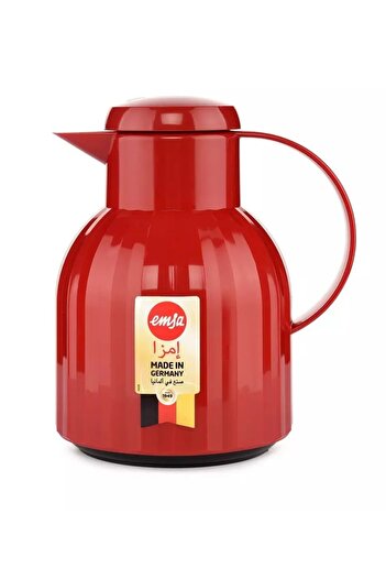 emsa Samba Thermal Jug Vieleck Hgl Qp 1L, Red