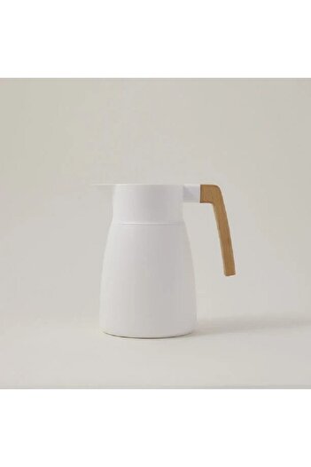 Dallaty 1 Pieces Steel Vacuum Flask Nature White 1.5L