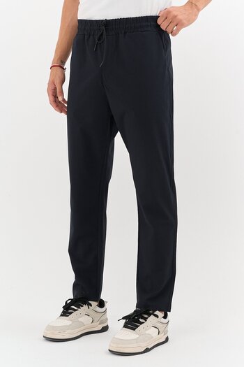 Dechers Men's Zebra Print Stretch Fabric Jogger Pants E221