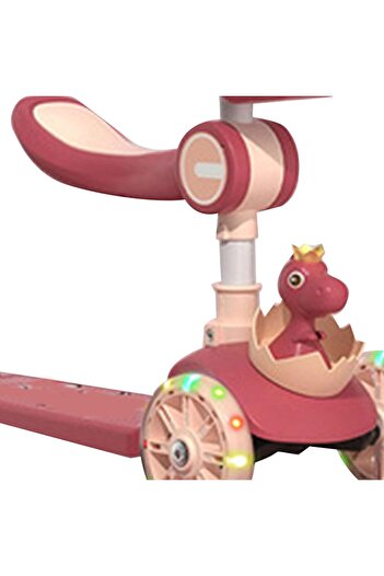 Türkiye Foldable 3 in 1 Scooter for Kids, 3 Wheel Kick Scooter