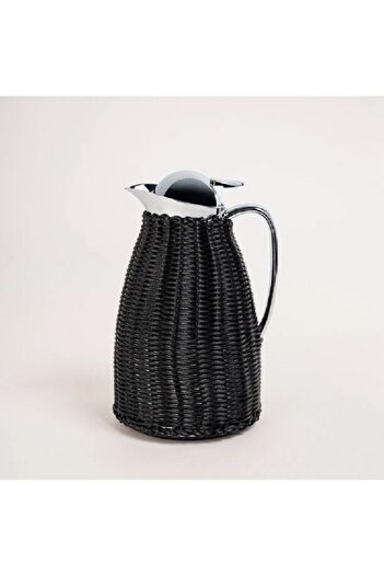 Dallaty Stainless Steel Vf Rattan With Design Of Bamboo Brown 1L